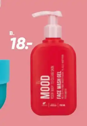 Bilka Mood facewash, DKK 18 tilbud