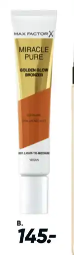 Bilka Max Factor miracle pure bronzer, DKK 145 tilbud