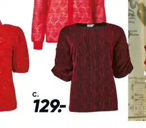 Top med glitter, DKK 129