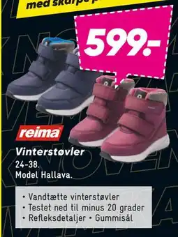 Bilka Reima Vinterstøvler, DKK 599 tilbud