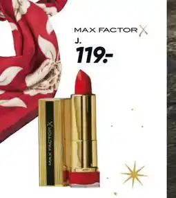Bilka Max Factor læbestift, DKK 119 tilbud