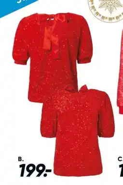 Bilka Top med sløjfe, DKK 199 tilbud