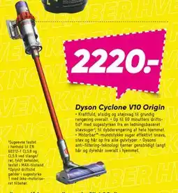 Bilka Dyson Cyclone V10 Origin, DKK 2220 tilbud