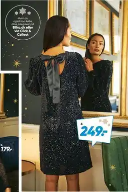 Bilka Kjole med sløjfe. S-XXL., DKK 249 tilbud