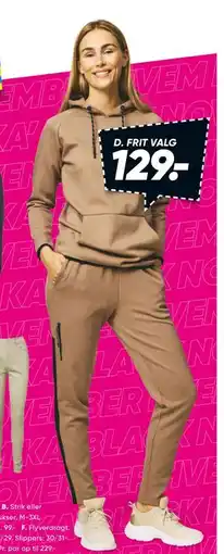 Bilka Sweatshirt eller-bukser, DKK 129 tilbud