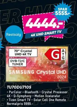 Bilka Samsung 70 TU70DU7105, DKK 4444 tilbud