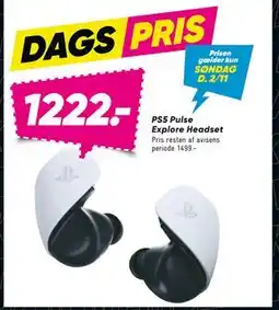 Bilka PS5 Pulse Explore Headset, DKK 1222 tilbud