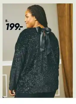 Bilka Top med sløjfe, DKK 199 tilbud