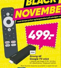 Bilka Strong 4K Google TV-stick, DKK 499 tilbud
