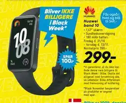 Bilka Huawei band 10, DKK 299 tilbud