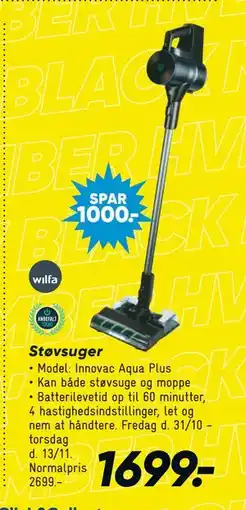 Bilka Støvsuger, DKK 1699 tilbud