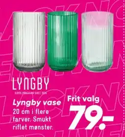 Bilka Lyngby vase, DKK 79 tilbud