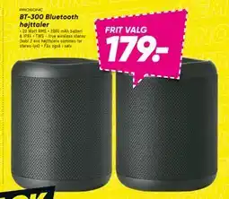 Bilka BT-300 Bluetooth højttaler, DKK 179 tilbud