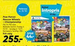 Bilka Paw Patrol: Rescue Wheels - Championship, DKK 255 tilbud