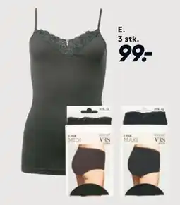 Bilka Undertrøje eller 2-pak trusser, DKK 99 tilbud