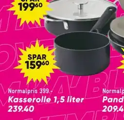 Bilka Kasserolle 1,5 liter, DKK 239.4 tilbud