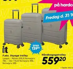 Bilka Voyage trolley tilbud
