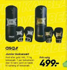 Bilka Junior boksesæt, DKK 499 tilbud