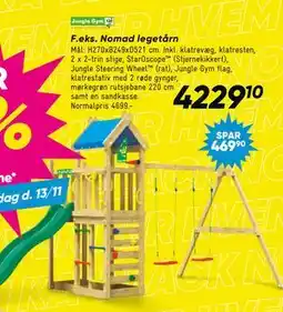 Bilka Nomad legetårn, DKK 4229.1 tilbud