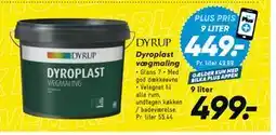 Bilka Dyroplast vægmaling., DKK 499, App-pris tilbud