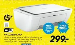 Bilka HP DJ2810e AIO, DKK 299 tilbud