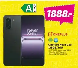 Bilka OnePlus Nord CE5 128GB/8GB, DKK 1888 tilbud