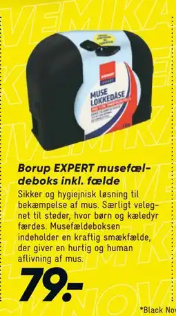 Bilka Borup EXPERT musefældeboks inkl. fælde, DKK 79 tilbud