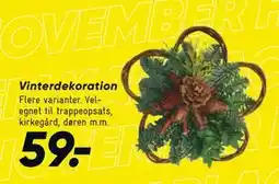 Bilka Vinter dekoration, DKK 59 tilbud