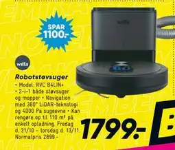Bilka Robotstøvsuger, DKK 1799 tilbud