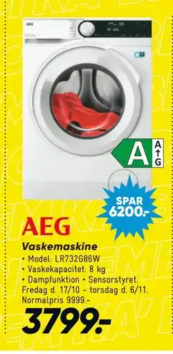 Bilka Vaskemaskine, DKK 3799 tilbud