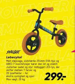 Bilka Løbecykel, DKK 299 tilbud