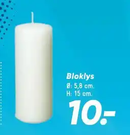 Bilka Bloklys, DKK 10 tilbud