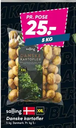 Bilka Danske kartofler, DKK 25 tilbud