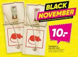 Bilka Træfælde til mus eller rotte tilbud