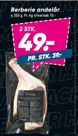 Bilka Berberie andelår, DKK 49 tilbud