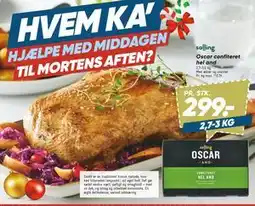 Bilka Oscar confiteret hel and, DKK 299 tilbud