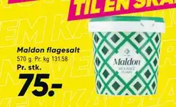 Bilka Maldon flagesalt, DKK 75 tilbud
