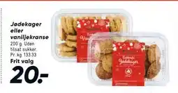 Bilka Jødekager eller vanilje, DKK 20 tilbud