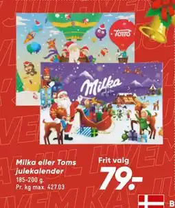 Bilka Milka eller Toms julekalender, DKK 79 tilbud
