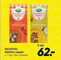 Bilka Karolines Køkken suppe, DKK 62 tilbud