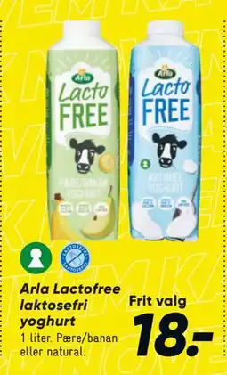 Bilka Arla Lactofree laktosefri yoghurt, DKK 18 tilbud