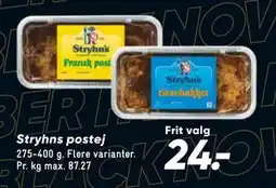 Bilka Stryhns postej, DKK 24 tilbud