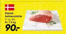 Bilka Dansk kalveculotte, DKK 90 tilbud