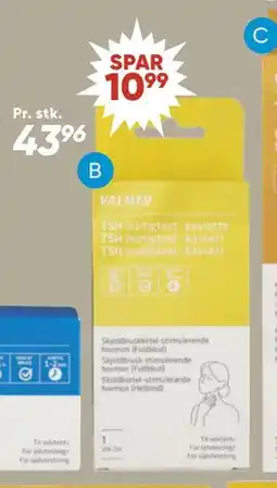Bilka Valmed TSH skjoldbug skirteltest, DKK 43.96 tilbud