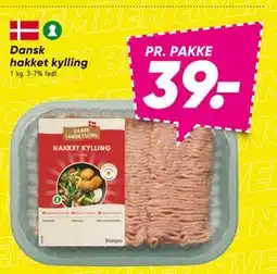 Bilka Dansk hakket kylling, DKK 39 tilbud