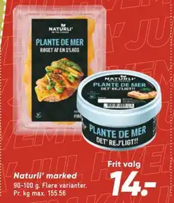 Bilka Naturli’ marked, DKK 14 tilbud