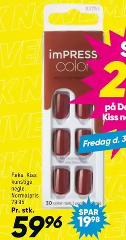 Bilka Kiss kunstige negle, DKK 59.96 tilbud