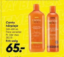 Bilka Cantu hårpleje, DKK 65 tilbud