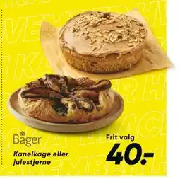 Bilka Kanelkage eller julestjerne, DKK 40 tilbud