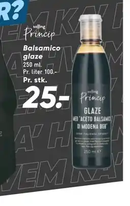 Bilka Balsamico glaze, DKK 25 tilbud